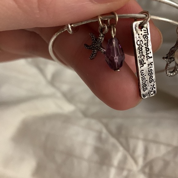 ‘Mermaid kisses, Starfish wishes’ bracelet 🏝️ 🧜♀️ ; NWOT - Picture 3 of 5